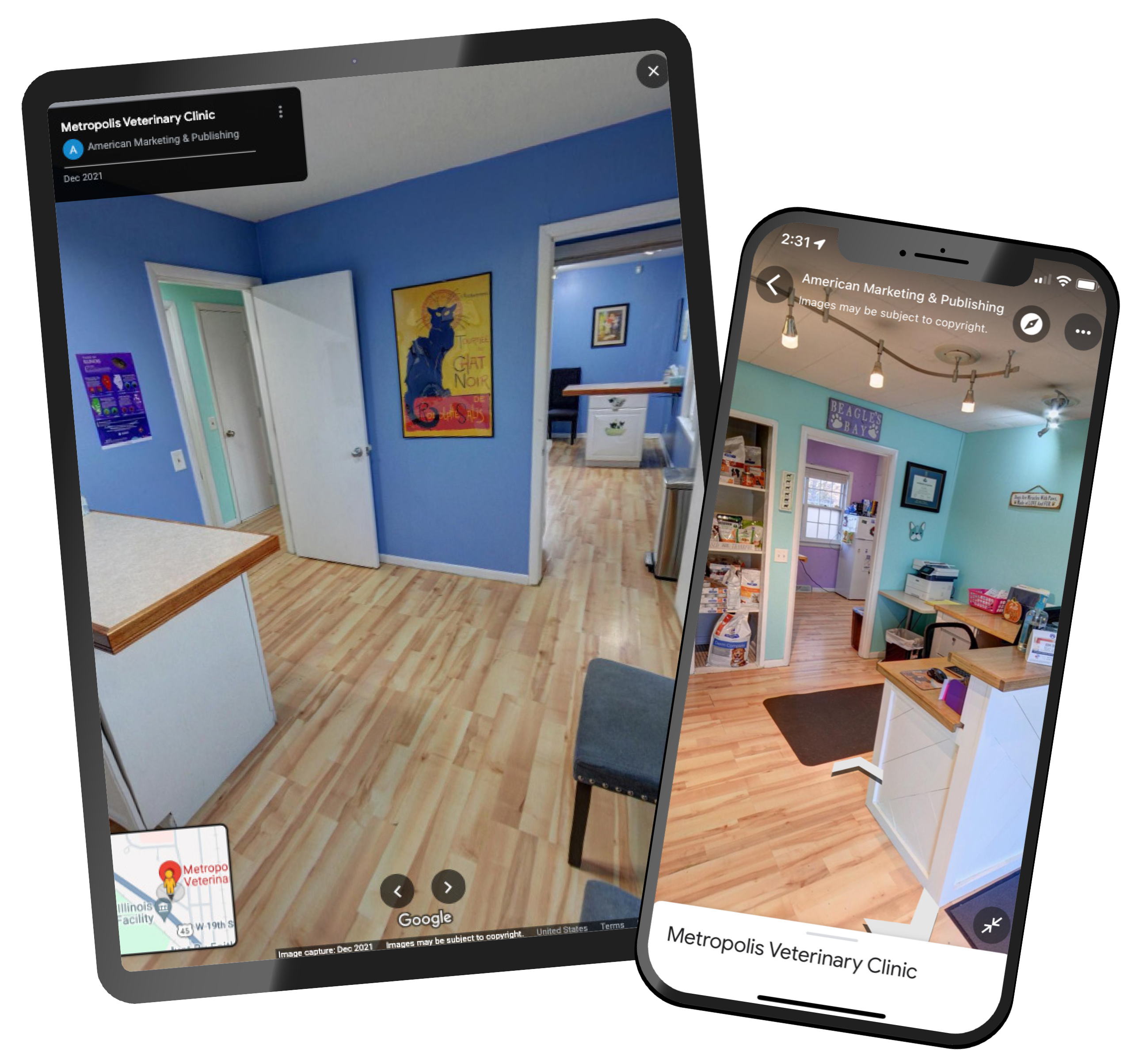 Virtual Tour on Devices